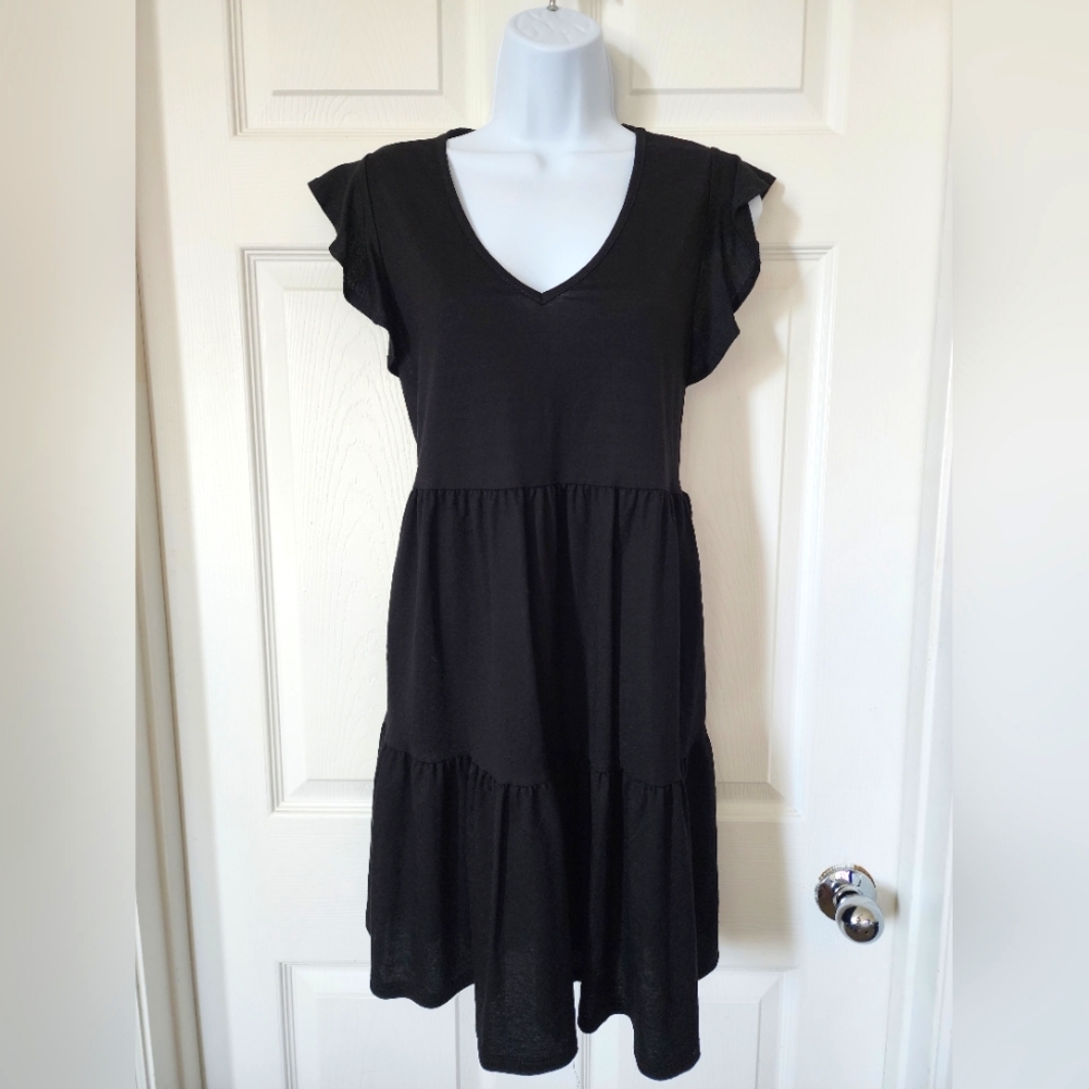 NWT Black Tres Bien Maternity dress